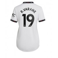 Dres Manchester United Raphael Varane #19 Gostujuci za Žensko 2022-23 Kratak Rukav